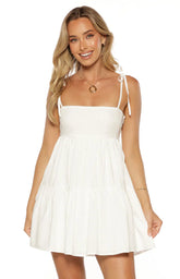 Esther White Mini Dress